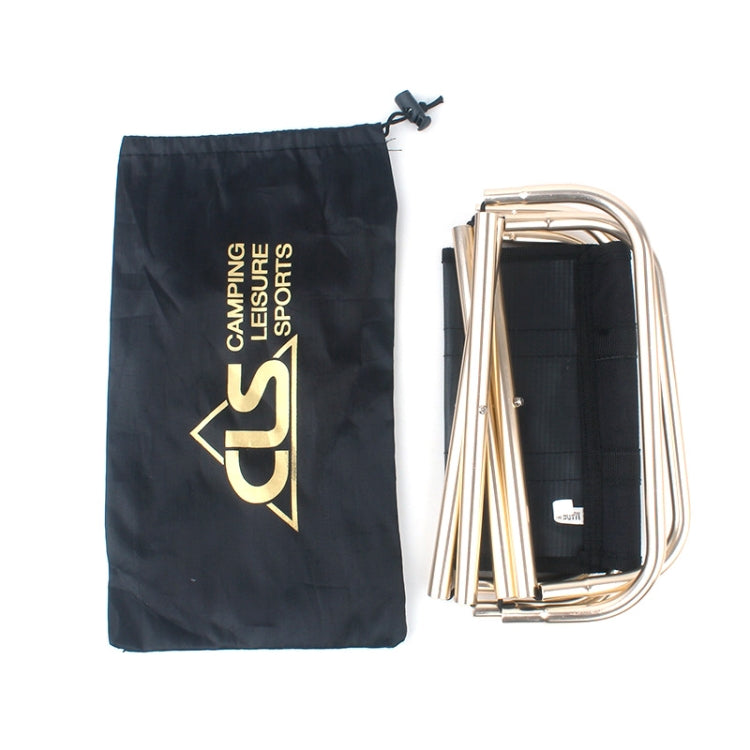 CLS 7075鋁合金釣魚椅 便攜野營火車凳，尺寸：24.8x22.5x27cm