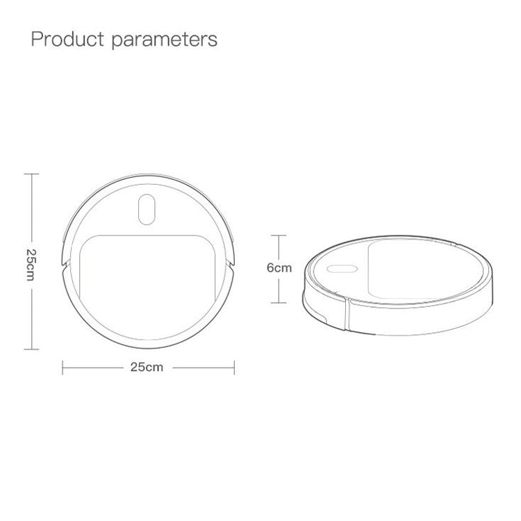 WT-04 家用智能自動擦地掃吸拖一體超薄掃地機器人
