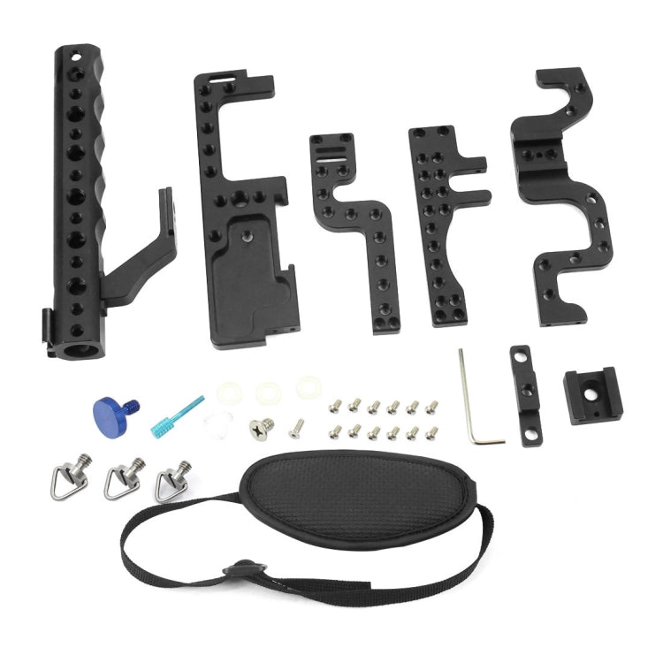 金屬兔籠手提穩定器適用於松下LUMIX GH3/GH4