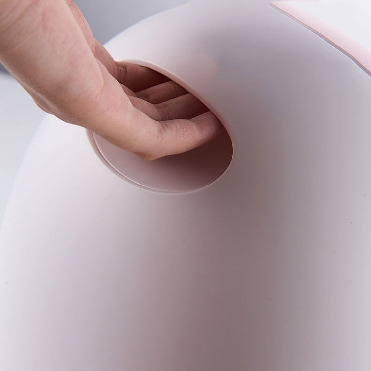 桌面防塵手提式帶鏡子化妝品收納盒