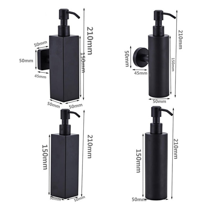 304不銹鋼壁掛式手動皂液器