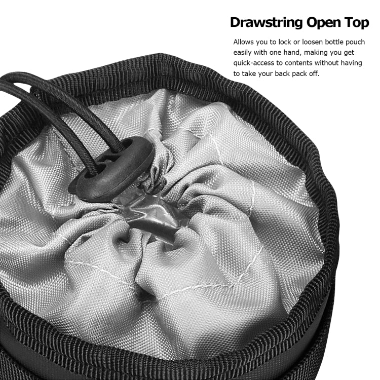 鯊虎 0.5L 自行車保溫滌綸水壺包車前包