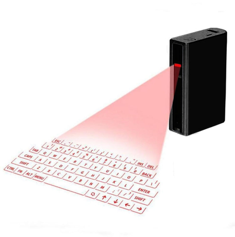 MINI F3 Bluetooth Charging Treasure Laser Virtual Projection 2 in 1 Keyboard