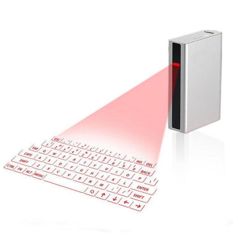MINI F3 Bluetooth Charging Treasure Laser Virtual Projection 2 in 1 Keyboard