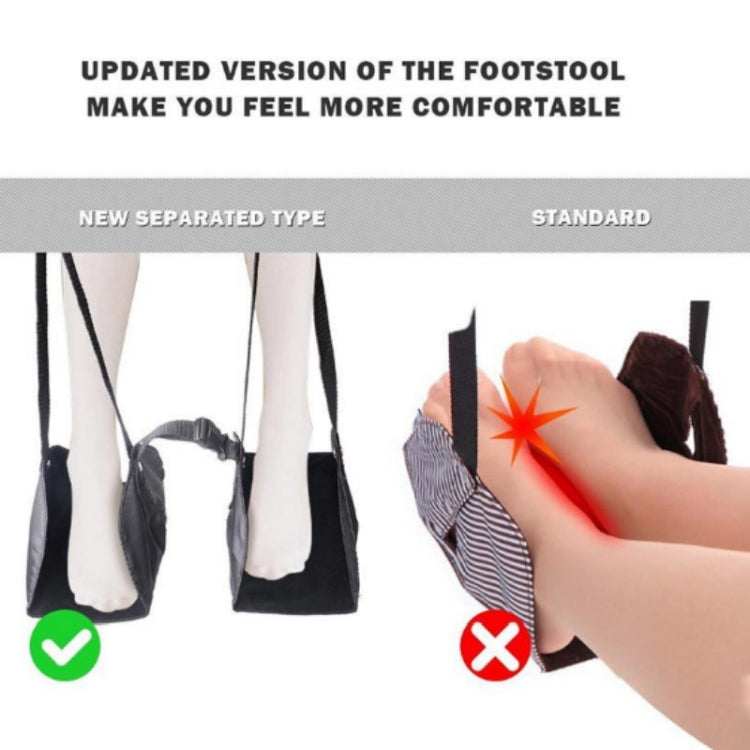 腳部吊床長途飛機旅行足墊