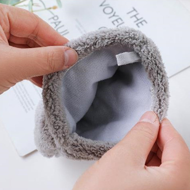 單隻快速干發手套 速干珊瑚絨五指快乾 吸水手套