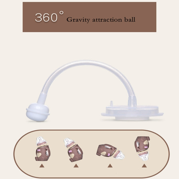 嬰兒硅膠玻璃奶瓶防摔防脹氣兒童玻璃奶瓶