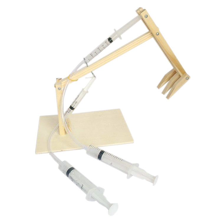 科學實驗自製氣壓挖掘機科技小製作DIY兒童創意益智玩具