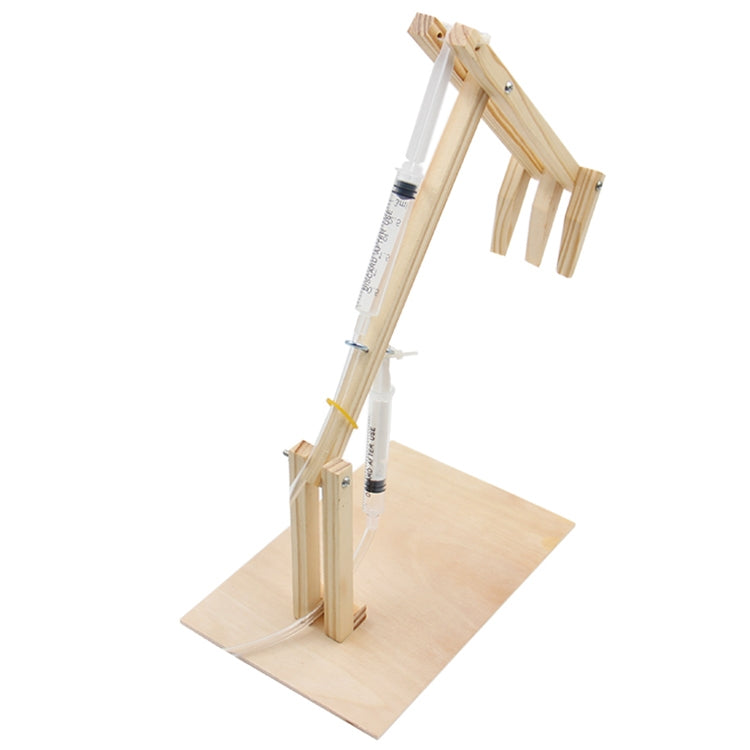 科學實驗自製氣壓挖掘機科技小製作DIY兒童創意益智玩具