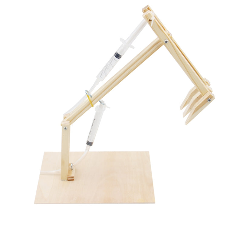 科學實驗自製氣壓挖掘機科技小製作DIY兒童創意益智玩具