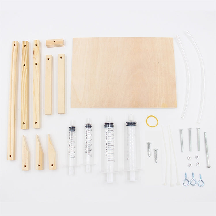 科學實驗自製氣壓挖掘機科技小製作DIY兒童創意益智玩具