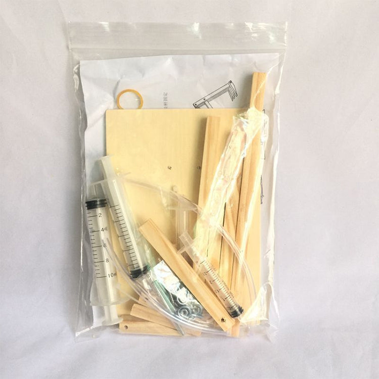 科學實驗自製氣壓挖掘機科技小製作DIY兒童創意益智玩具