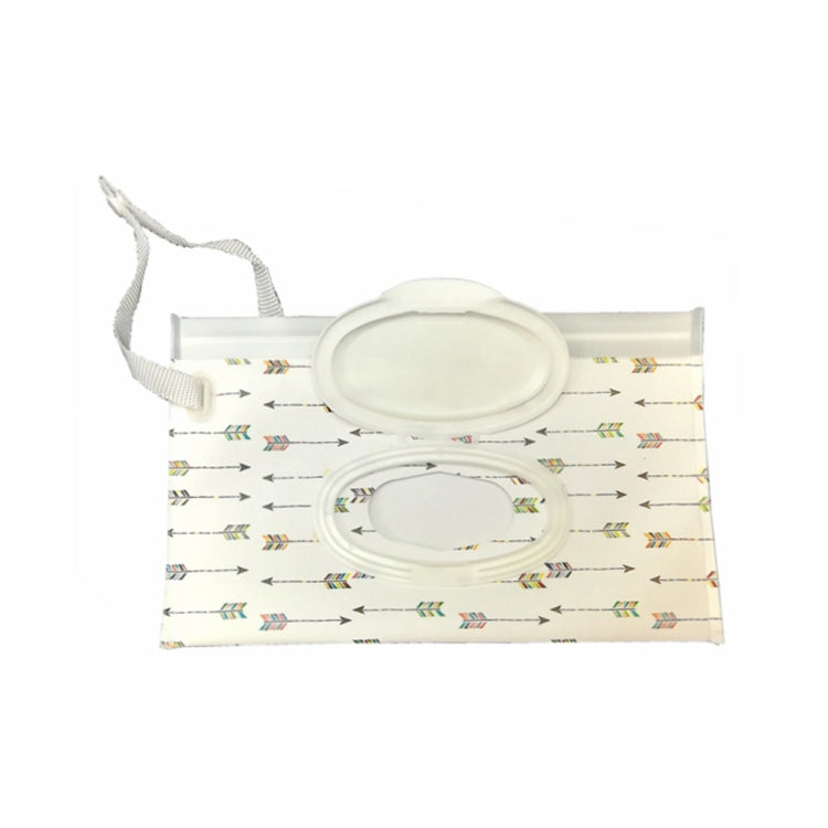 開窗抽取式袋便攜式手提包戶外便攜包可重複使用可摺疊EVA濕巾袋 48絲