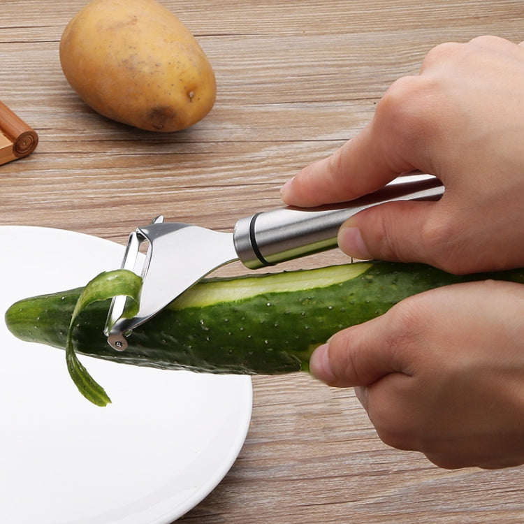 不銹鋼削皮器水果刀刨刀多功能廚房刮皮刀土豆削皮刀