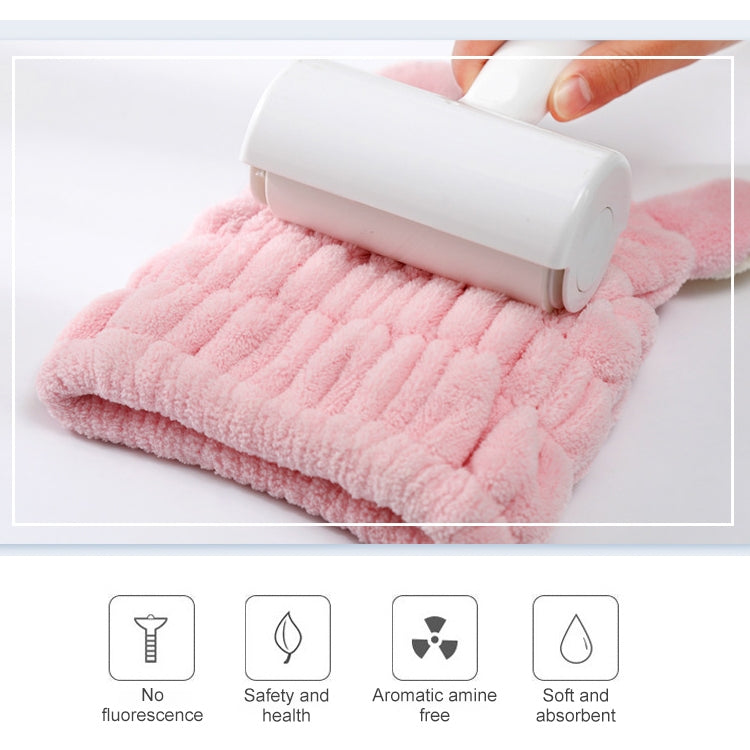 超細纖維珊瑚絨卡通快速干發帽