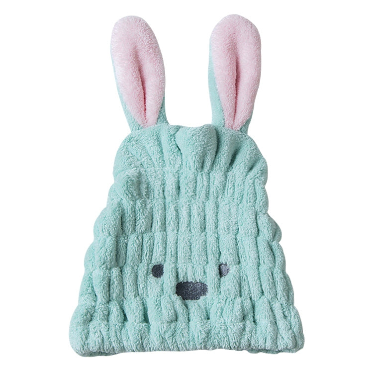 超細纖維珊瑚絨卡通快速干發帽