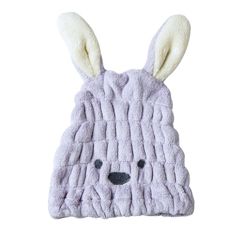 超細纖維珊瑚絨卡通快速干發帽