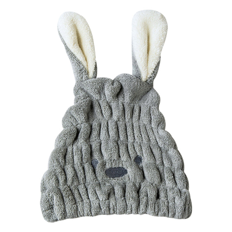 超細纖維珊瑚絨卡通快速干發帽