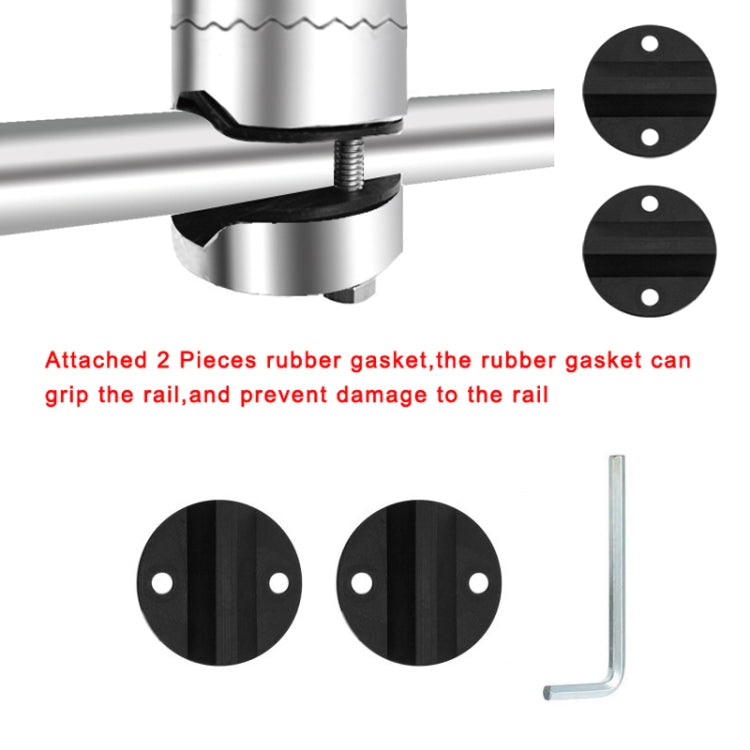BSET MATEL 船用五金316不銹鋼魚竿座遊艇海釣支架
