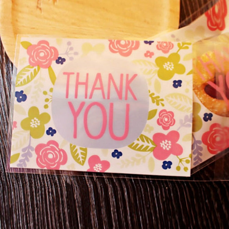 100個/包 烘焙包裝袋糖果袋餅乾袋小西點袋手工皂自粘袋