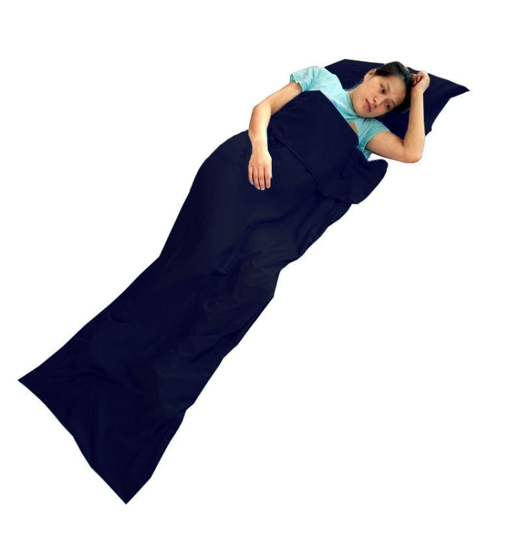 便攜酒店純色信封隔臟睡袋內膽 ，顏色隨機