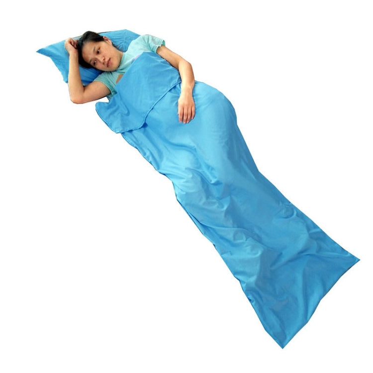 便攜酒店純色信封隔臟睡袋內膽 ，顏色隨機