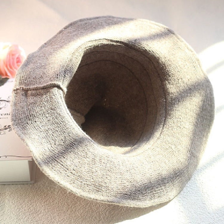 萬聖節個性巫師尖頂大邊羊毛帽