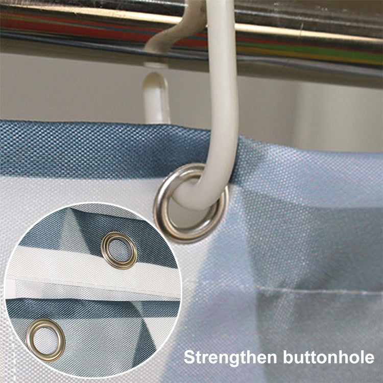 浴室防水滌綸浴簾