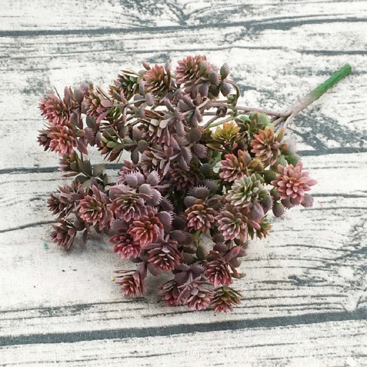 6枝一賣 仿真植物觀音草仿塑料花家居植物擺件