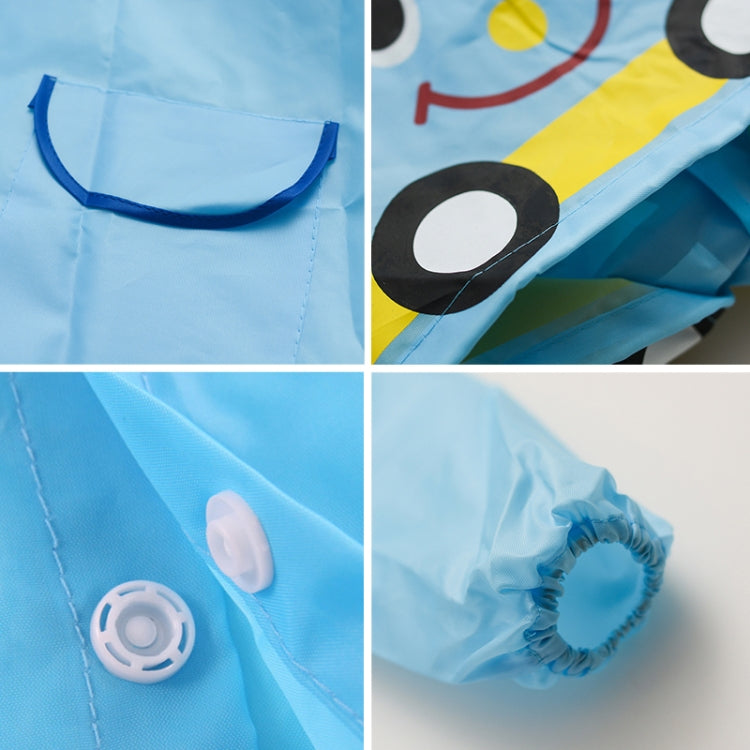 戶外可愛防水兒童雨衣兒童動物風格