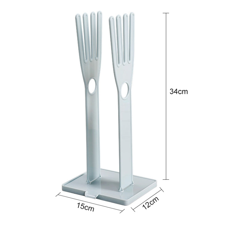 便攜式手套晾曬架 廚房收納架 桌面排水置物架