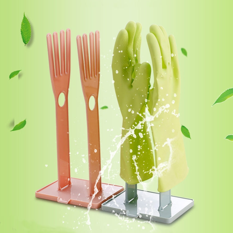 便攜式手套晾曬架 廚房收納架 桌面排水置物架