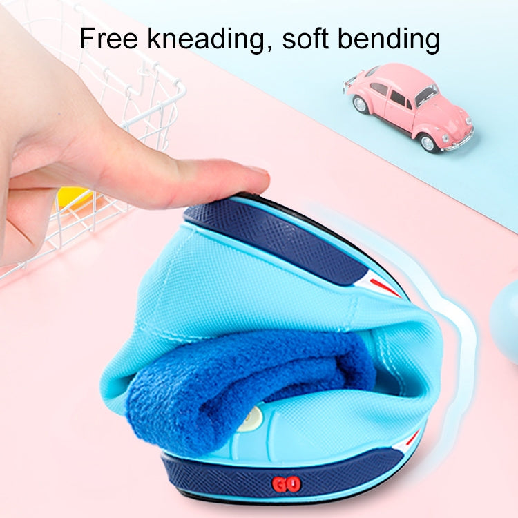 兒童防滑加絨保暖卡通短雨靴