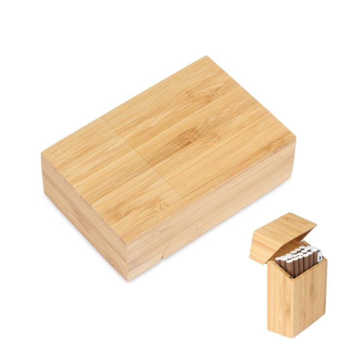 創意木質香煙盒磁鐵吸附翻蓋式煙盒