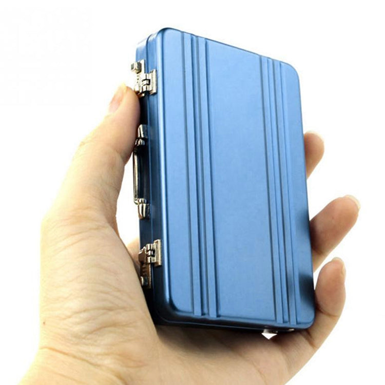 鋁製收納盒商務名片盒信用卡銀行卡收納盒