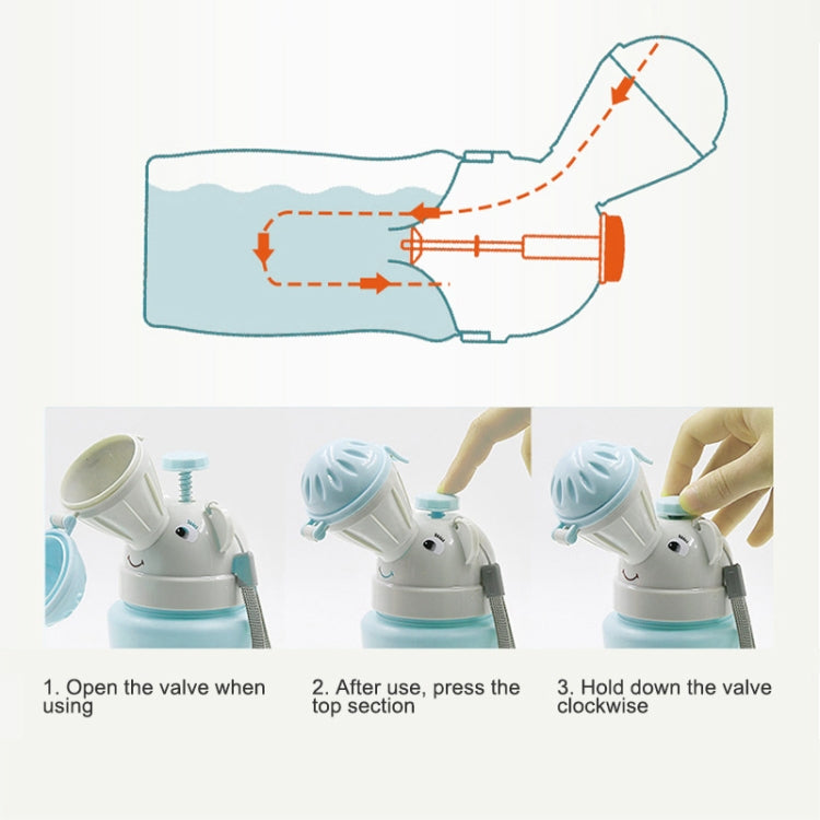 便攜式兒童尿壺汽車廁所可重複使用的小便瓶