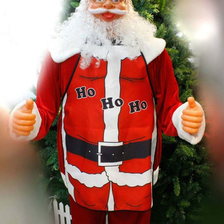 兩件一賣 創意聖誕節餐廳酒店服務員圍裙裝飾用品