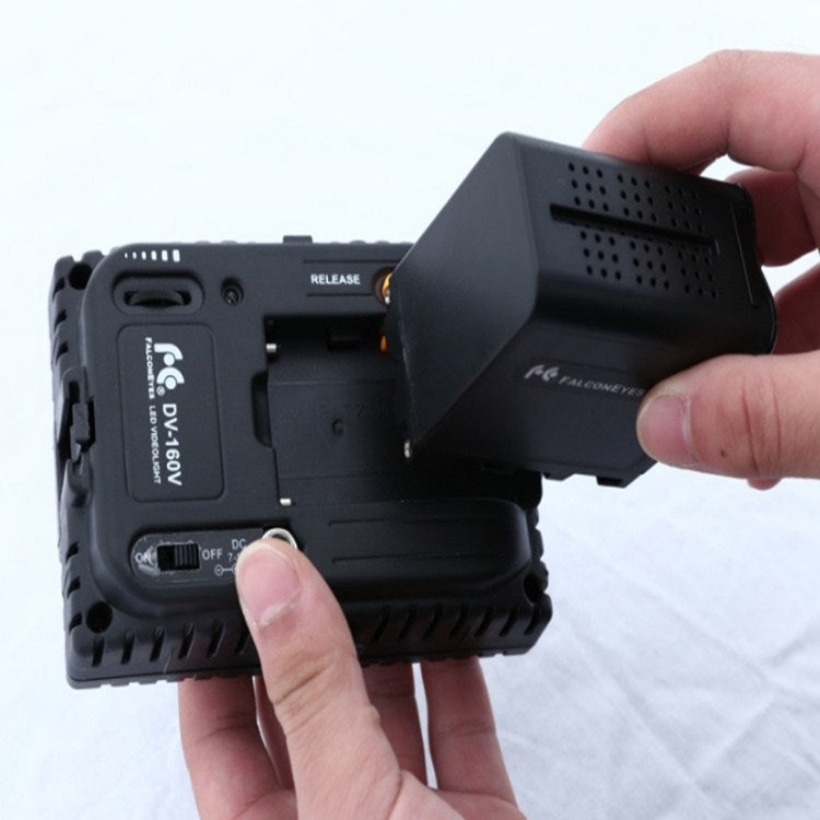 LED攝像燈補光燈電池盒AA電池轉F970盒BB-6通用電池盒
