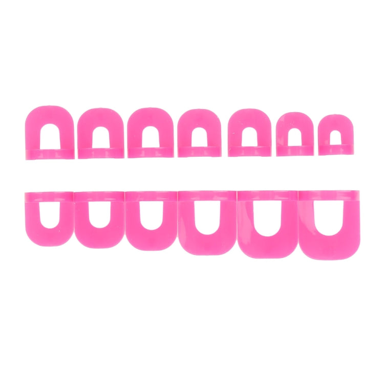 1套一賣 美甲指甲膠模型指甲夾邊緣膠溢流防止工具美甲工具配件