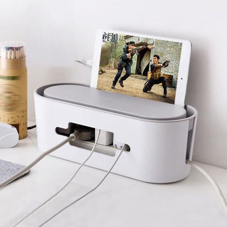 家用電纜收納盒空心電線整理收納盒