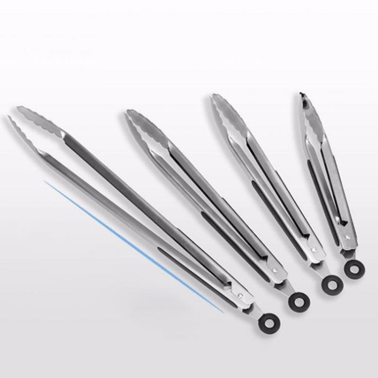 不銹鋼硅膠手柄廚房食品肉燒烤夾