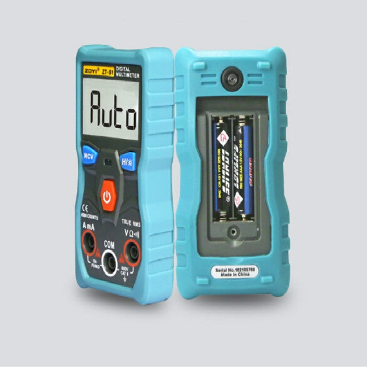 眾儀 便攜式電測自動智能檔位識別迷你萬用表