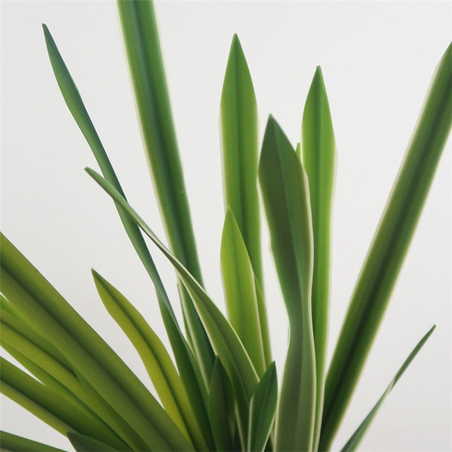 人造蘭花恭弘=叶 恭弘插花DIY材料仿真綠植