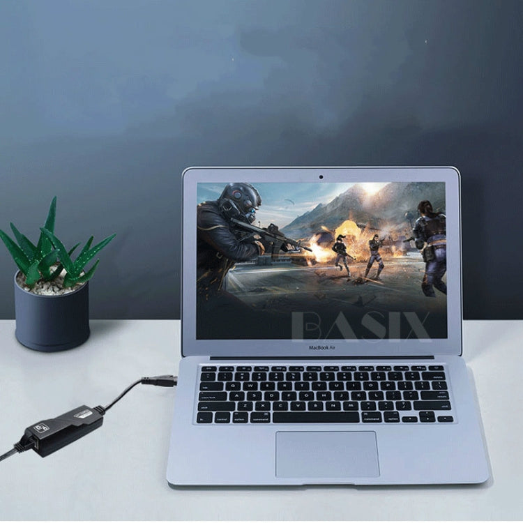 2個一賣 USB3.0千兆網卡筆記本電腦外置有線USB轉RJ45網線接口