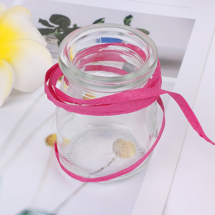 20M紙繩拉菲絲帶自然花邊繩禮品盒包裝DIY裝飾