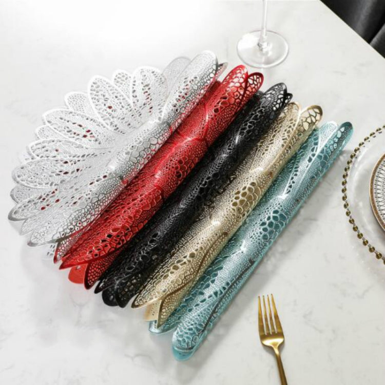 太陽花家用時尚PVC餐桌餐墊 歐式風格廚房工具杯墊咖啡茶餐墊