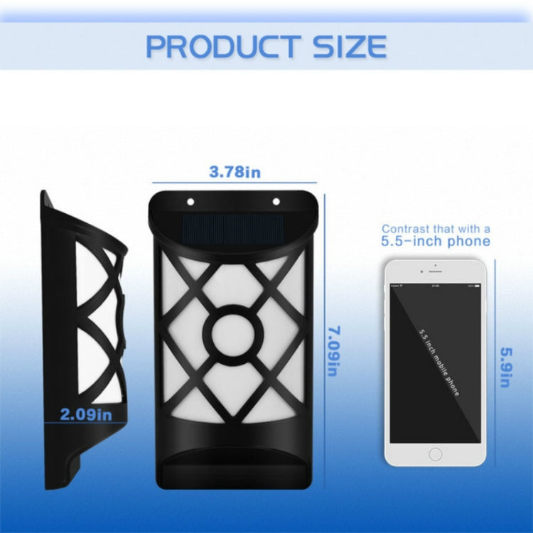 太陽能火焰庭院投光燈壁燈戶外草坪景觀路燈感應燈