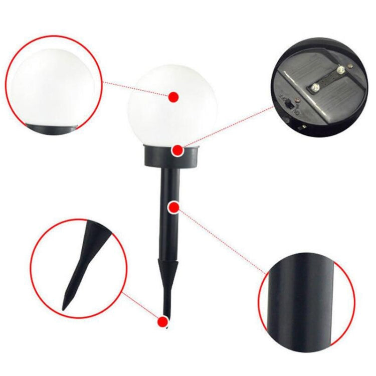 2個一賣 防水戶外球泡太陽能地插燈草坪庭院景觀裝飾