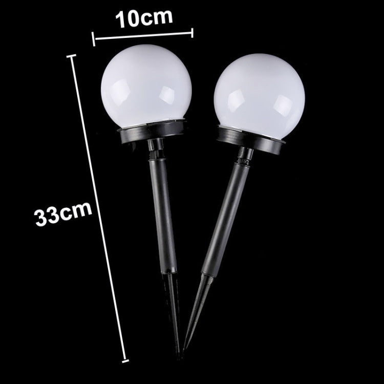 2個一賣 防水戶外球泡太陽能地插燈草坪庭院景觀裝飾