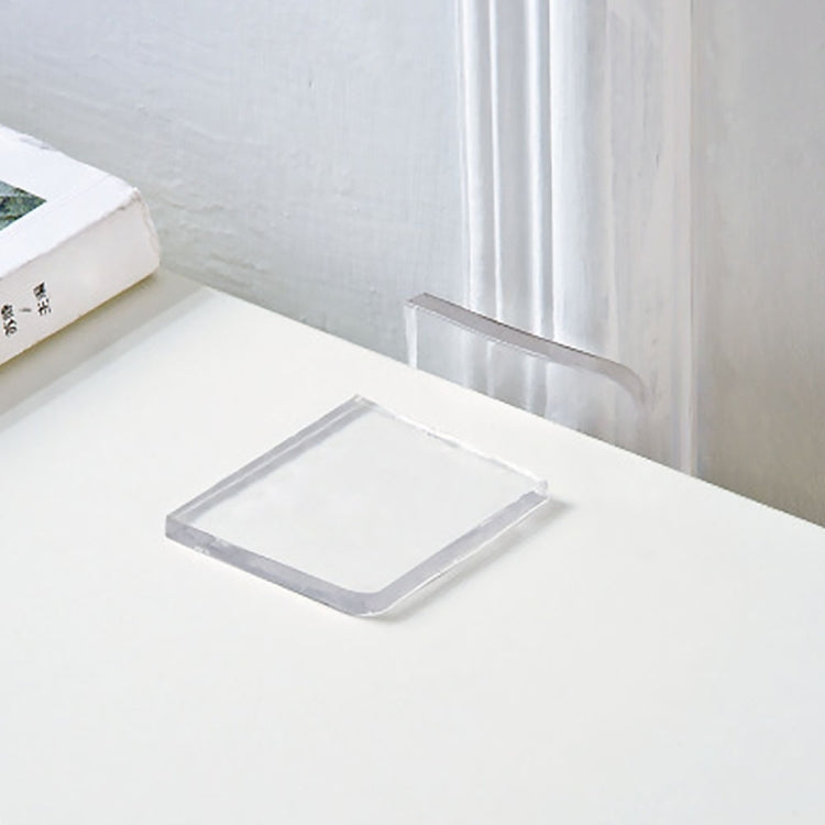 4PCS裝 透明洗衣機硅膠墊便攜式減震防滑墊吸震墊